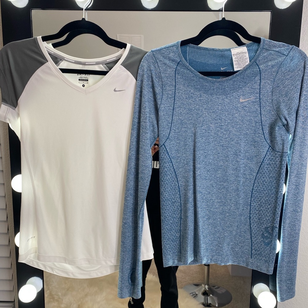 Nike Bundle: 1 Long Sleeve and 1 Short Sleeve Activewear